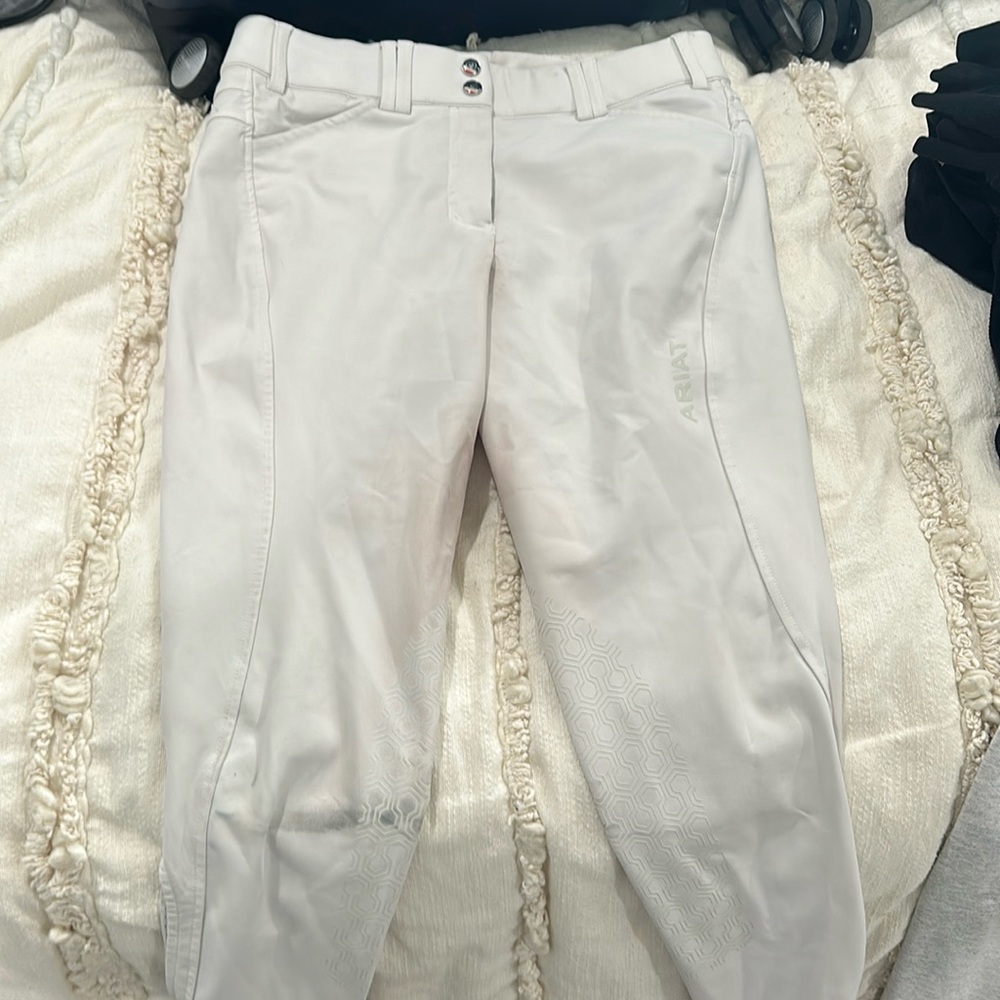 White Ariat Breeches